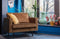 BePureHome Rodeo Fauteuil - Velvet - Honing Geel - 85x105x86