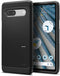 Spigen Tough Armor - Soft case - TPU - Google Pixel 7a - Zwart