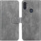 iMoshion Hoesje Geschikt voor Samsung Galaxy M11 / A11 Hoesje Met Pasjeshouder - iMoshion Luxe Bookcase - Grijs