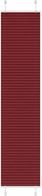 vidaXL - Plissé - rolgordijn - 45x200 - cm - stofbreedte - 44,4 - cm - bordeauxrood