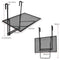 Coast Reling Vouwtafel - Opvouwbaar Ijzerenrek - Verstelbare Hoogte 61,5-82,5cm - Zwart