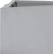 vidaXL - Plantenbak - driehoek - 40x40x75 - cm - gegalvaniseerd - staal