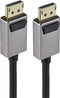 SpeaKa Professional SP-9510452 - DisplayPort-kabel - 8K 60 Hz 4K 120 Hz - Zwart