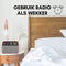 BBrain 2026 - DAB+ Radio - Eenvoudige bediening met 1 knop - Rood