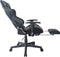 Gamestoel bureaustoel Thomas - racing gaming camouflage - met voetsteun - verstelbaar