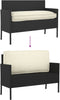 vidaXL - Ligbedkussen - voor - Zit/Leuning - Crème - 120x50x12 - cm - Oxford - Stof