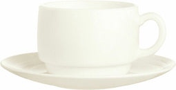 Set van koffiekopjes Arcoroc Intensity Zenix 12 Stuks Beige Glas (19 cl)