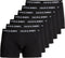 JACK&JONES JACHUEY TRUNKS - Boxershorts - 7-pack - Maat XL - Zwart (7 stuks)