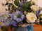 Delphinium blauw m.12 bloem, 8knop, 3 bld 60 cm