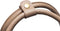 Designed by Lotte Tebby - Draagtas Hond - Teddy stof - Beige - 43x18x35 cm