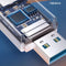 Ugreen CM104 - Draagbare TF/SD-kaartlezer - USB 3.0 - Zwart
