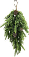 Kunsttak kersthanger conifeer dennenappels, 51 cm