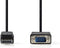 Nedis CCGB37301BK20 - DisplayPort naar VGA Kabel - 200cm - Zwart