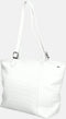 Berba Laguna shopper croco white 805-313