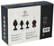 VIRGITE - ESSENTIALS - SET PLUG X3 E14 SILICONE BLACK-RUBY HEART