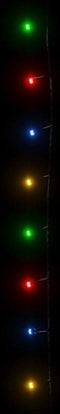 vidaXL - Lichtslinger - met - 2000 - LED's - meerkleurig - 200 - m - PVC