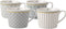 Laura Ashley Tea Collectables Mokken set van 4 - Geschenkset - Laag Assorti 30 cl.