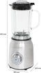 ProfiCook UM 1207 - RVS Blender - 1200Watt - 1,75 liter - Glazen Mengbeker