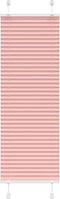 vidaXL - Plissé - rolgordijn - 45x150 - cm - stofbreedte - 44,4 - cm - polyester - roze