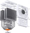 Jonsbo CR-3000 - CPU-koeler - 260W TDP 7 heatpipes ARGB - Wit