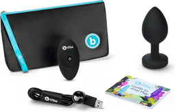 B-Vibe - Vibrerende Juwelen Plug XXL Black