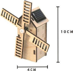 Solexpert Bouwpakket - hollandse molen met zonnepaneel - mini