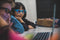 REAL SHADES NEON BLUE - Computer bril - Blauw licht blokkeren - Blauw