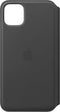 Apple iPhone 11 Pro Max - Leather Folio Booktype - Echt leer - Zwart