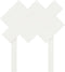 vidaXL - Hoofdbord - 72,5x3x81 - cm - massief - grenenhout - wit