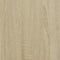 vidaXL - Dressoir - 62x35x76 - cm - bewerkt - hout - sonoma - eikenkleurig