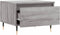 vidaXL - Salontafel - 50x46x35 - cm - bewerkt - hout - grijs - sonoma - eikenkleurig
