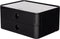 HAN smart-box - ALLISON - 2 lades - stapelbaar - zwart - HA-1120-13