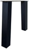 Furniture Legs Europe - Stalen tafelpoot - Taps 72 cm hoog zwart