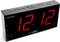 Caliber HCG007 - Wekkerradio - FM Radio - Dubbel Alarm - Dimbaar Display - Zwart