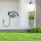 Juskys Flowwaterslangbox - Wandslanghaspel 10m - Automatisch oprolbaar - Inclusief muurbevestiging en multifunctionele douche