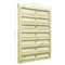 vidaXL - Poort - 100x125 - cm - geïmpregneerd - grenenhout - groen