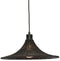 GOOD&MOJO Hanglamp Borabora - Rotan Zwart - Ø40cm - - Hanglampen Eetkamer, Slaapkamer, Woonkamer