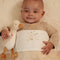 Little Dutch - Newborn Naturals - Knuffel Little Goose 17 cm - Naturel
