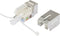 Renkforce RJ45-inbouwmodule Met vergrendelingsfunctie Keystone CAT 6A KSV10