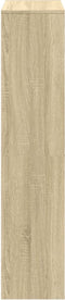 vidaXL - Kamerscherm - / - boekenkast - 131,5x29x131,5 - cm - hout - sonoma - eiken