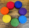 Papoose Toys Papoose Toys Rainbow 5cm Felt Balls/7pc