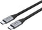 Unitek C14082ABK - USB C Kabel - 1 m USB 3.2 Gen 2 10000 Mbit/s 100 W - Zwart