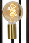 Lucide RUBEN - Vloerlamp - 3xE27 - Hoogte 1,20m - Zwart