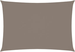 vidaXL - Zonnescherm - rechthoekig - 2,5x4,5 - m - oxford - stof - taupe
