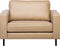 SAVALEN - Woonkamerset - Beige - Kunstleer
