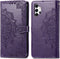 imoshion Hoesje Geschikt voor Samsung Galaxy A32 (4G) Hoesje Met Pasjeshouder - imoshion Mandala Bookcase - Paars