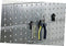 raaco 110723 - Gereedschapshaak clip - Indoorhaak 1-90 mm - Zwart (5 stuks)