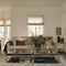 Riviera Maison Vintage Radar Pillow Cover 50x50 - Polyester, Velvet - Bruin - 50.0x50.0x2.0 cm
