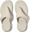 FitFlop F-Mode Go - Adjustable Flatform Toe-Post Sandals - Beige