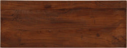 vidaXL - Tafelblad - rechthoekig - 90x40x2,5 - cm - massief - gerecycled - hout